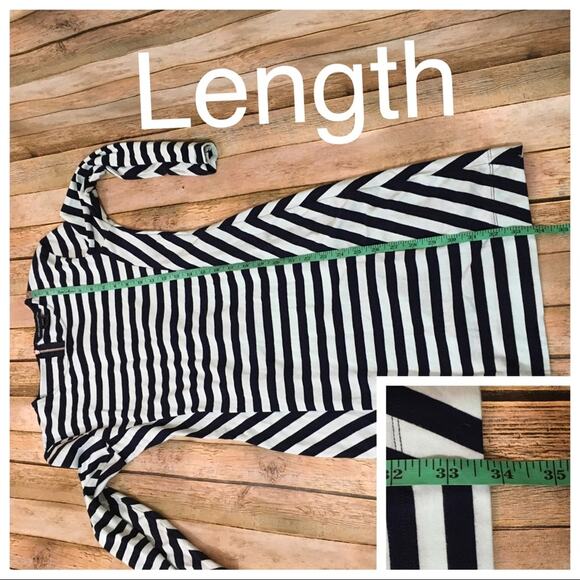 French Connection Summer Striped Dress - Green/Blue - 6 - Picture 5 of 14